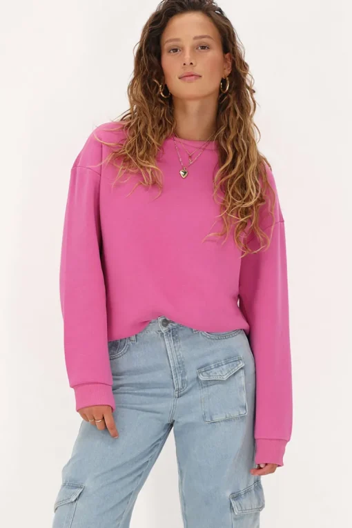 Roze Sweater "Éternellement Femme"