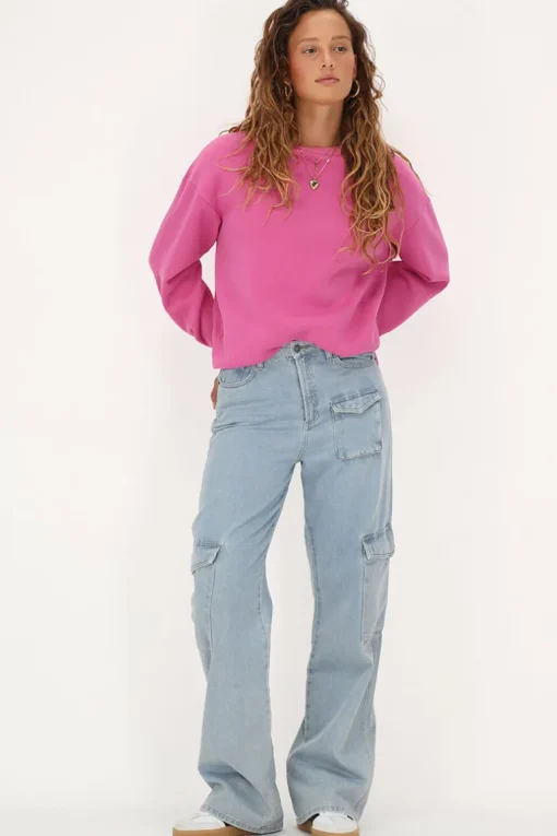 Roze Sweater "Éternellement Femme"