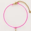 Roze Touw Armbandje Parijs