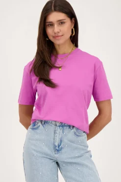 Roze T-shirt Le Temps