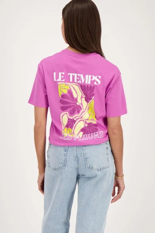 Roze T-shirt Le Temps