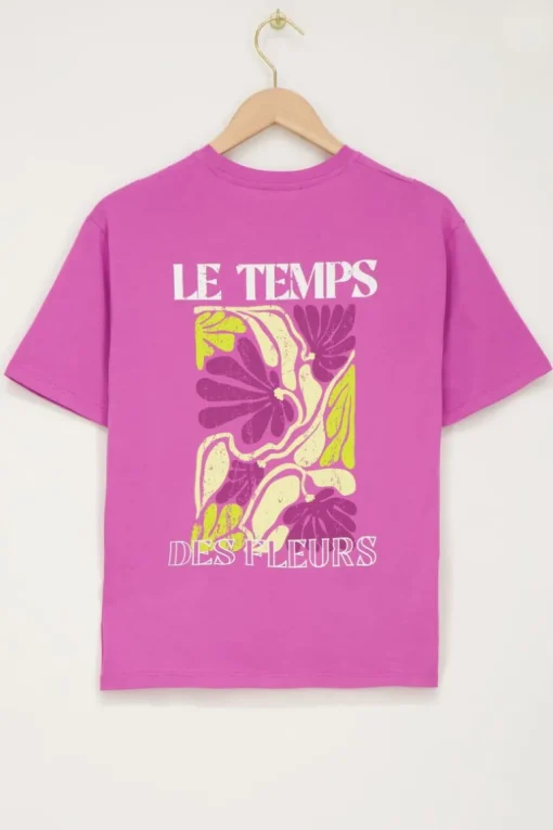Roze T-shirt Le Temps