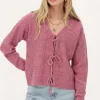 Roze Vest Met Strikjes