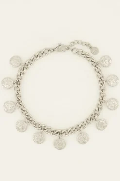 Schakelarmband Met Muntjes