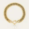 Schakelarmband Met Parel