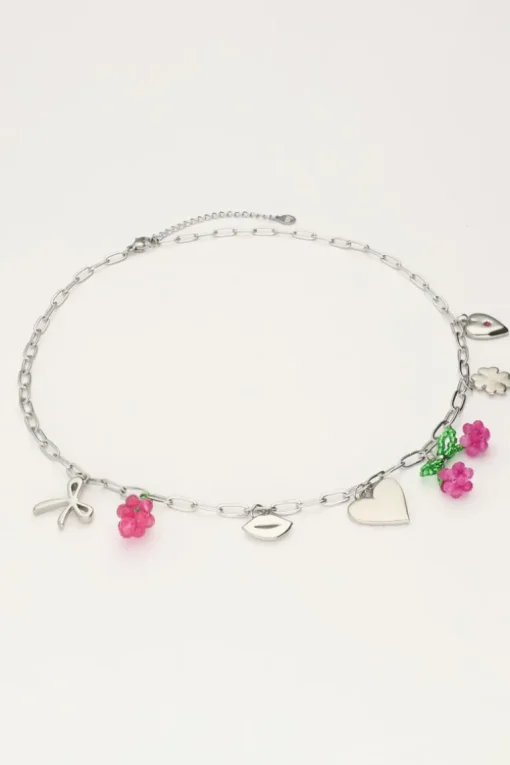 Schakelketting Met Verschillende Bedels