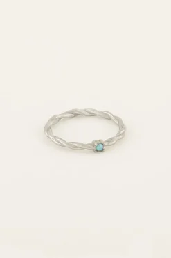 Single Azzuro Blue Ring