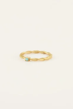 Single Azzuro Blue Ring