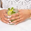 Single Ice Cubes Ring