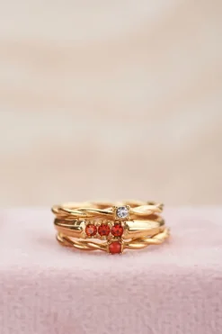 Single Ice Cubes Ring