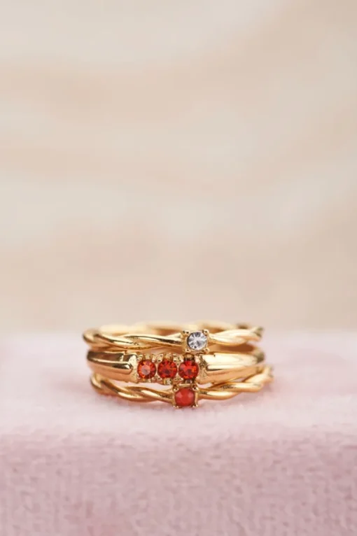 Single Ice Cubes Ring