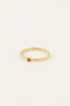 Single Pomegranate Ring