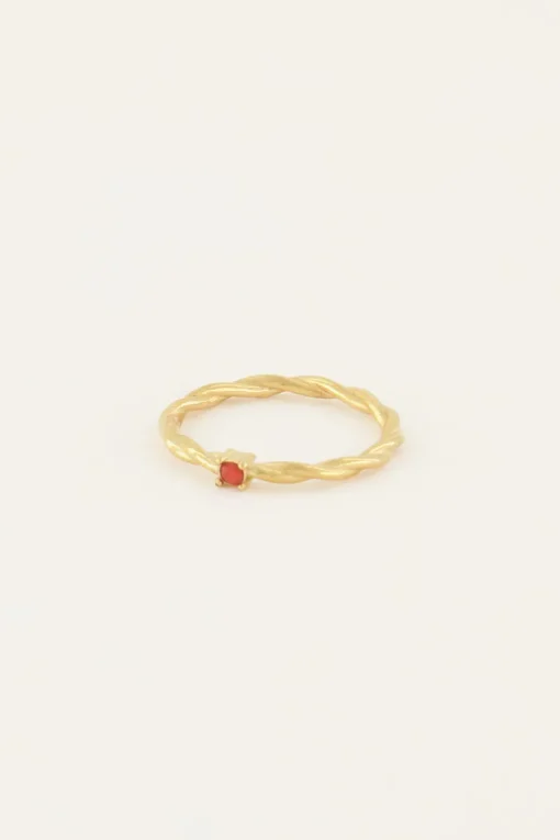 Single Pomegranate Ring