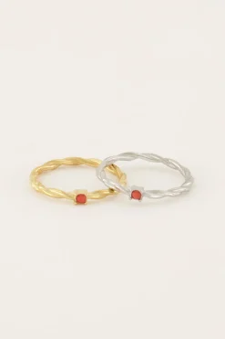 Single Pomegranate Ring