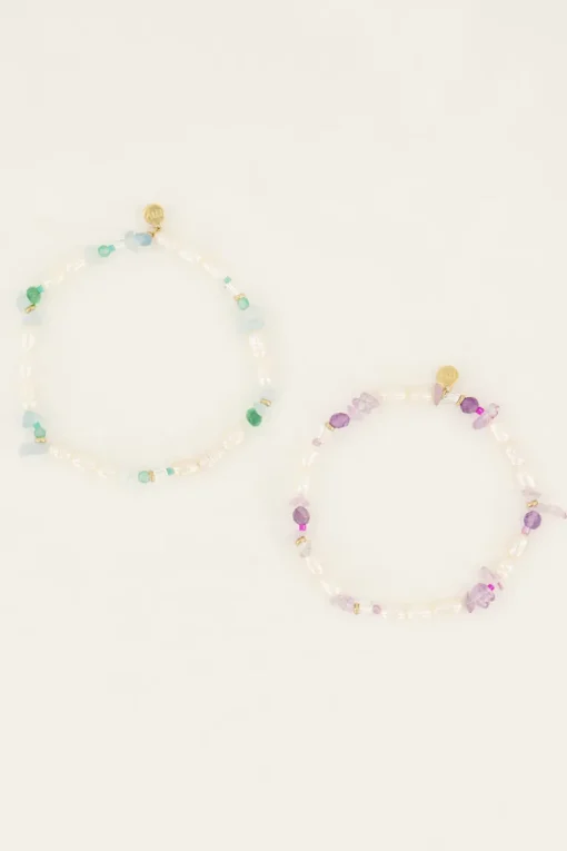 Souvenir Armbanden Set Met Parels & Kralen