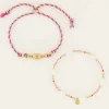 Souvenir Armbanden Set Met Parels