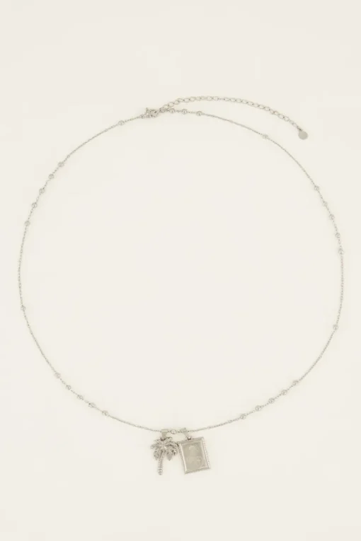 Souvenir Ketting Met Bolletjes & Bedels