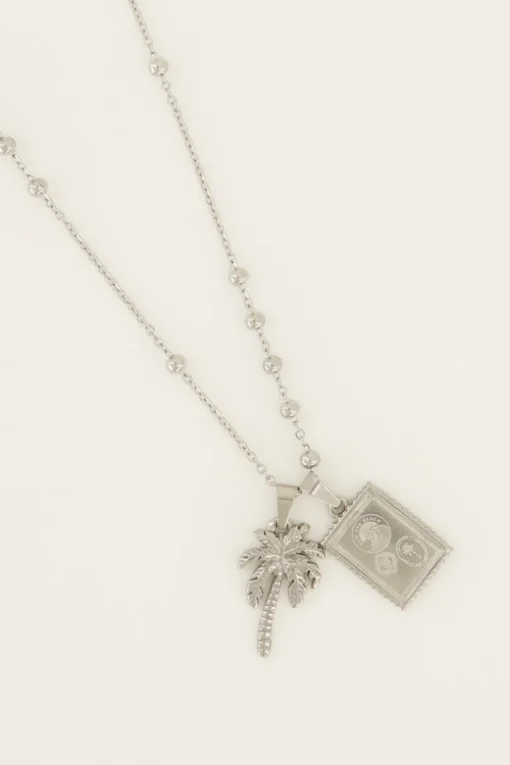 Souvenir Ketting Met Bolletjes & Bedels