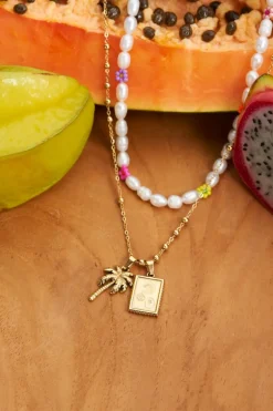 Souvenir Ketting Met Bolletjes & Bedels