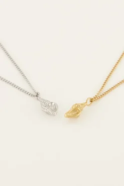 Souvenir Ketting Met Spiraal Schelp Bedel