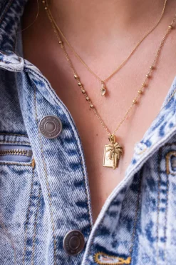 Souvenir Ketting Met Spiraal Schelp Bedel