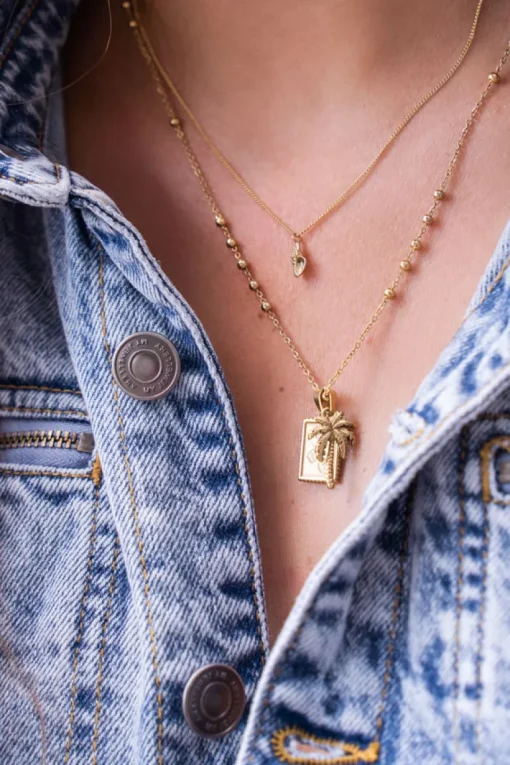 Souvenir Ketting Met Spiraal Schelp Bedel