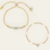 Souvenir Multikleur Armband Set Met Parels