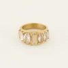 Souvenir Ring Met Stenen