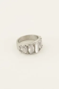 Souvenir Ring Met Stenen