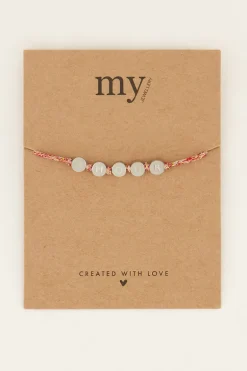 Souvenir Rode Armband Amour