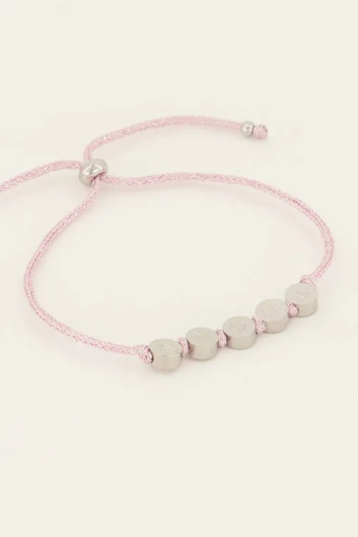 Souvenir Roze Armband Amour