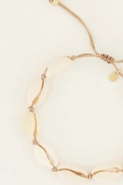 Souvenir Schelpen Armband/enkelbandje