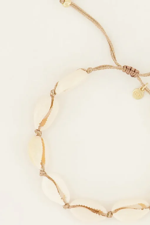 Souvenir Schelpen Armband/enkelbandje