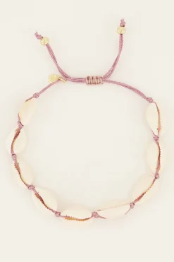 Souvenir Schelpen Armband/enkelbandje