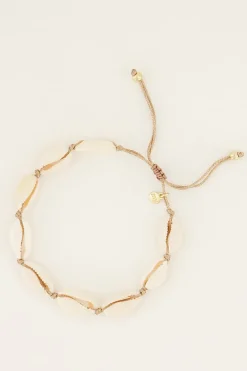 Souvenir Schelpen Armband/enkelbandje