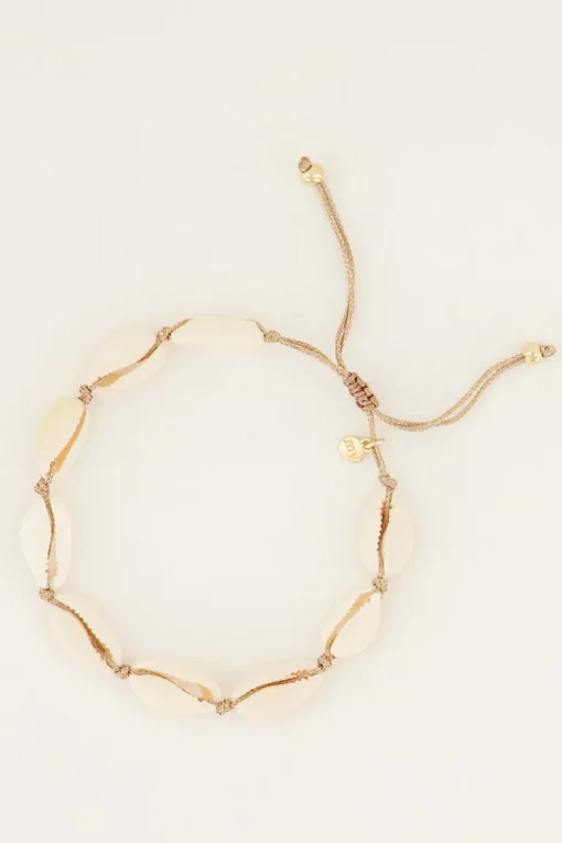 Souvenir Schelpen Armband/enkelbandje