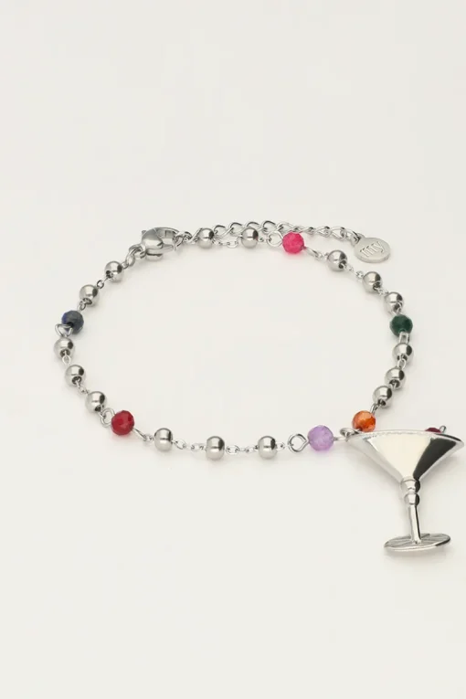 Starry Armband Met Gekleurde Kraaltjes & Cocktail