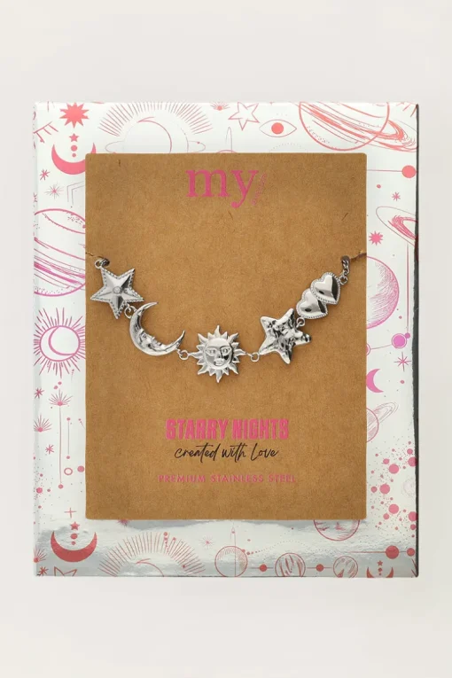 Starry Armband Met Verschillende Bedels