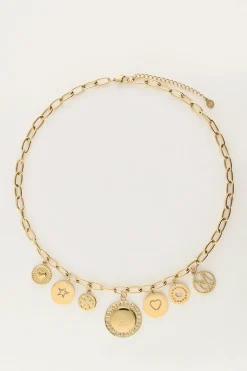 Starry Bedel Ketting Met Munten