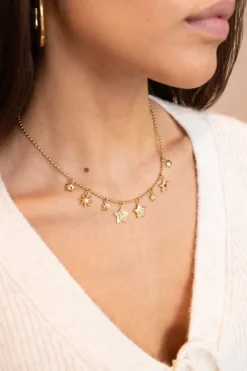 Starry Bedel Ketting Met Sterren