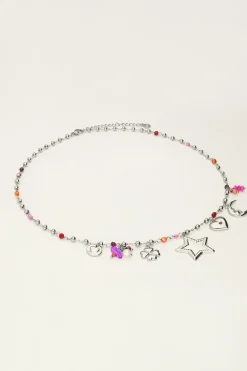 Starry Bedel Ketting Met Ster En Kralen