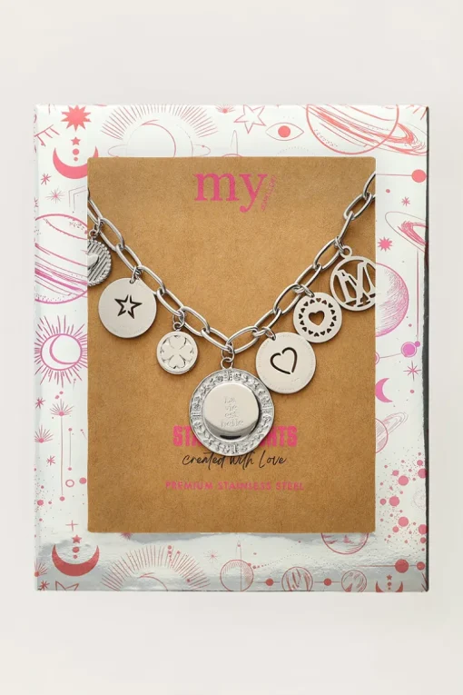 Starry Bedel Ketting Met Munten