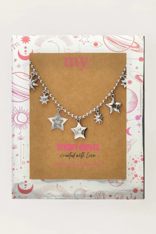 Starry Bedel Ketting Met Sterren
