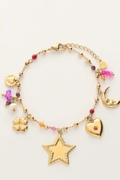 Starry Bedelarmband Met Ster En Kralen