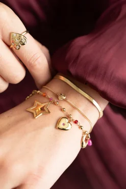 Starry Bedelarmband Met Ster En Kralen