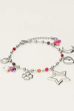 Starry Bedelarmband Met Ster En Kralen