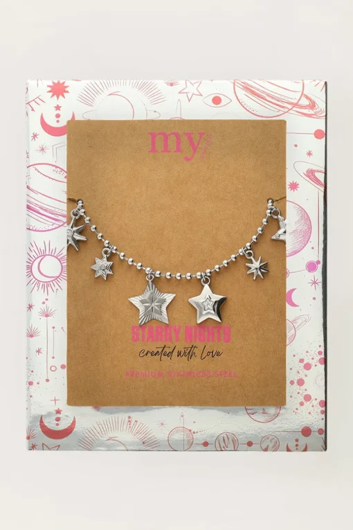 Starry Bedelarmband Met Sterren