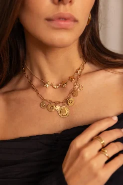 Starry Ketting Met Verschillende Bedels
