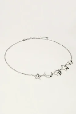 Starry Ketting Met Verschillende Bedels