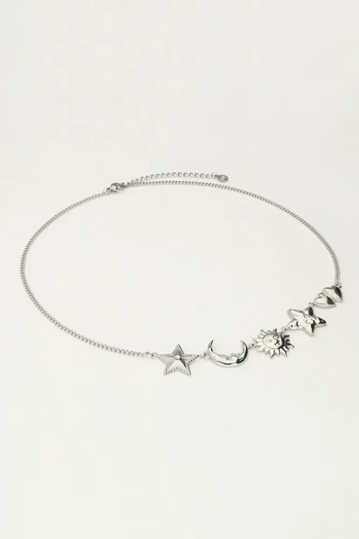 Starry Ketting Met Verschillende Bedels